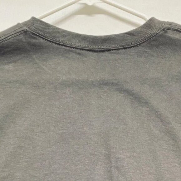 Mushroom Shirt Men's XL Charcoal Gray Super Fun Guy Graphic Logo - Picture 5 of 9